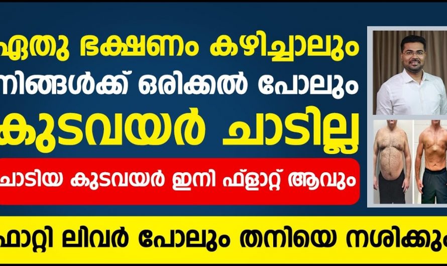 ചാടിയ കുടവയറിനെ ഒതുക്കി കെട്ടാൻ ഇത് മാത്രം ചെയ്താൽ മതി.  കണ്ടു നോക്കൂ…| Belly fat diet