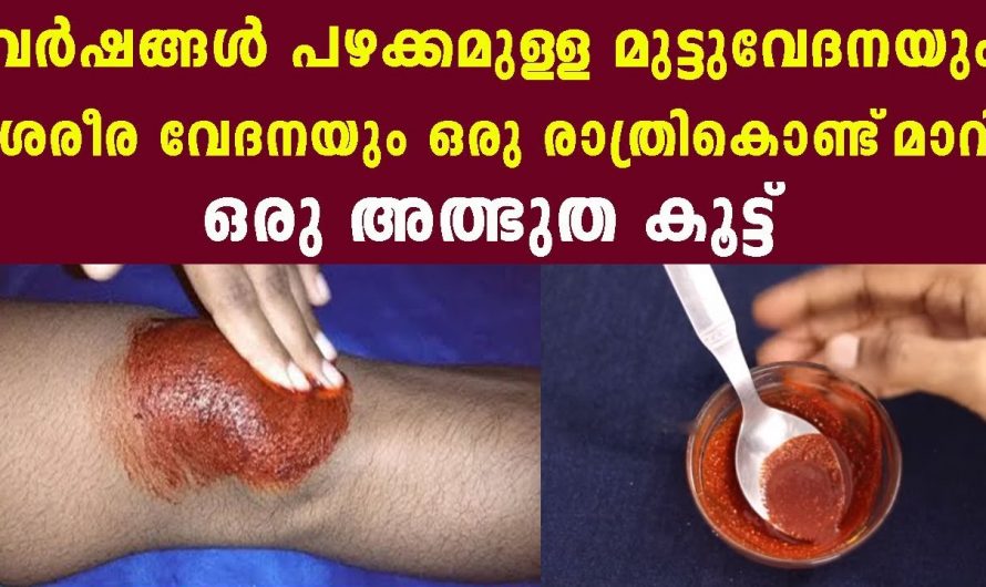 വിട്ടുമാറാത്ത മുട്ട വേദനയിൽ ഇനി ആശങ്ക വേണ്ട. ഇത് മാത്രം ചെയ്താൽ മതി. ഫലം ഉറപ്പ്.