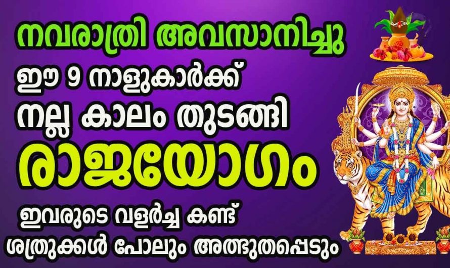ഉയർച്ചയും നേട്ടങ്ങളും സ്വന്തമാക്കാൻ ഇനി ഈ നക്ഷത്രക്കാർക്ക് സാധിക്കും. ഈ നക്ഷത്രക്കാർക്ക് ഉണ്ടായിട്ടുള്ള സൗഭാഗ്യങ്ങളെ ആരും  നിസ്സാരമായി കാണരുതേ