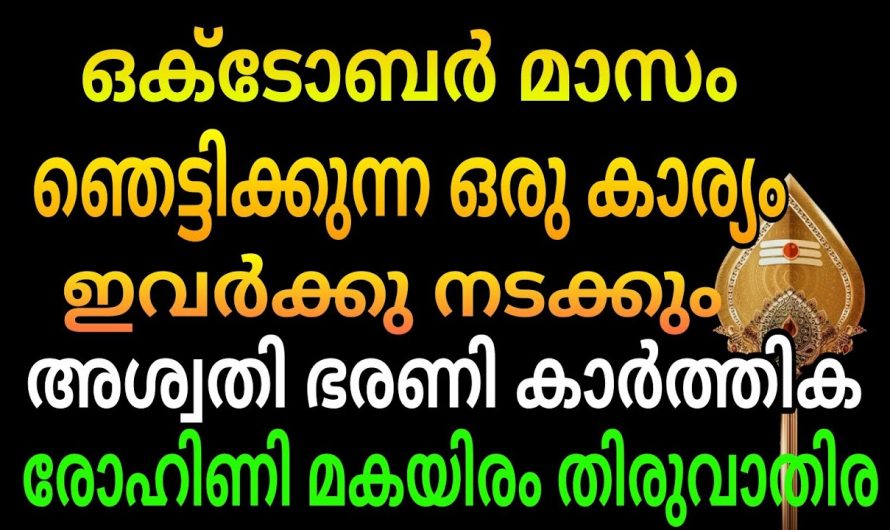 അപൂർവങ്ങളിൽ അപൂർവമായി നേട്ടങ്ങളാണ് ഇവരെ തേടിയെത്തിയിരിക്കുന്നത്. ഈ നക്ഷത്രക്കാരെയും അവർക്കുണ്ടാകുന്ന നേട്ടങ്ങളെയും ആരും കാണാതെ പോകരുതേ.
