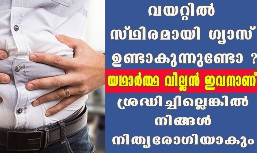 സ്ഥിരമായി വയറ്റിൽ ഗ്യാസ് വന്ന് നിറയുന്നുണ്ടോ?  എങ്കിൽ ഇതാരും കാണാതെ പോകരുതേ.