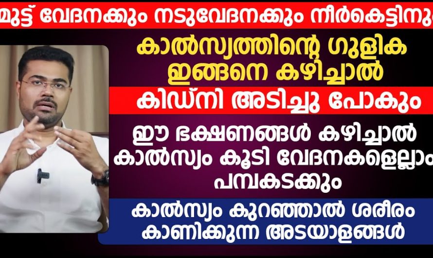 സന്ധിവേദനകളെ മറികടക്കാൻ കഴിക്കേണ്ട ഭക്ഷണങ്ങളെക്കുറിച്ച് ആരും തിരിച്ചറിയാതെ പോകല്ലേ…| Calcium deficiency symptoms