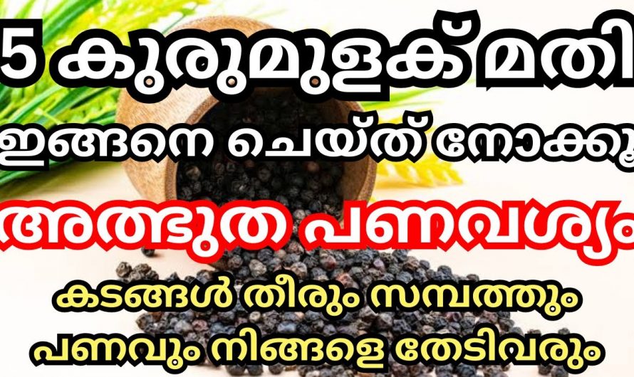 സാമ്പത്തിക ബുദ്ധിമുട്ടുകളെ മറികടക്കാനുള്ള ഈ അത്ഭുതവിദ്യ ഇതുവരെയും അറിയാതെ പോയല്ലോ.