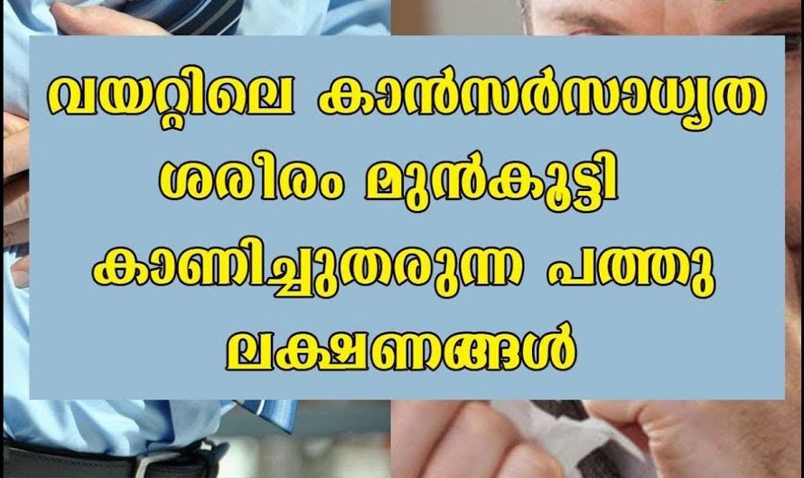 വയറിലെ കാൻസറിനെ തിരിച്ചറിയാൻ ഇത്തരം ലക്ഷണങ്ങൾ ആരും അറിയാതെ പോകല്ലേ…| Stomach cancer symptoms