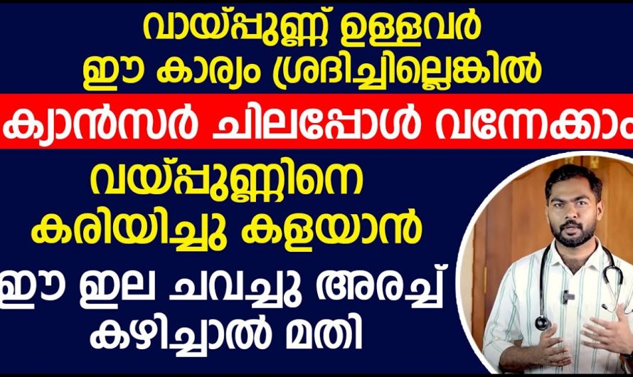 ഈയില കഴിച്ചാൽ മതി വായ്പുണ്ണിനെ എന്നന്നേക്കുമായി ഇല്ലായ്മ ചെയ്യാം. ഇതാരും അറിയാതെ പോകരുതേ.