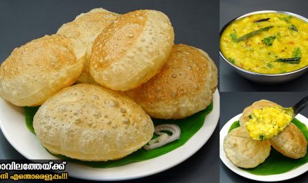 Restaurant Style Poori Masala