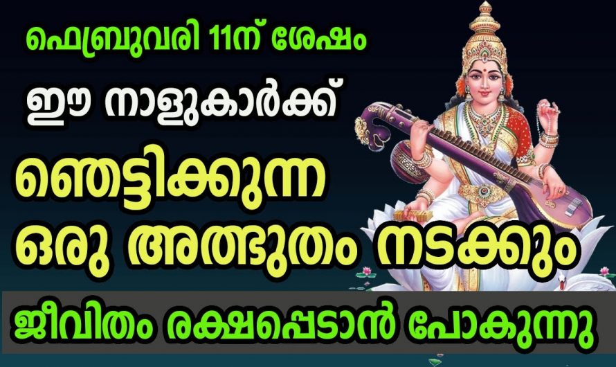 ഫെബ്രുവരി 11ന് ശേഷം ജീവിതത്തിൽ കുതിച്ചുയരുന്ന നക്ഷത്രക്കാരെ ഇതുവരെയും അറിയാതെ പോയല്ലോ.